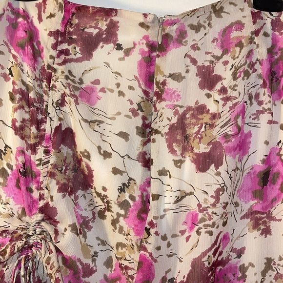 🌹NWT:Samuel Dong Floral Pink Maxi Skirt - Picture 7 of 10